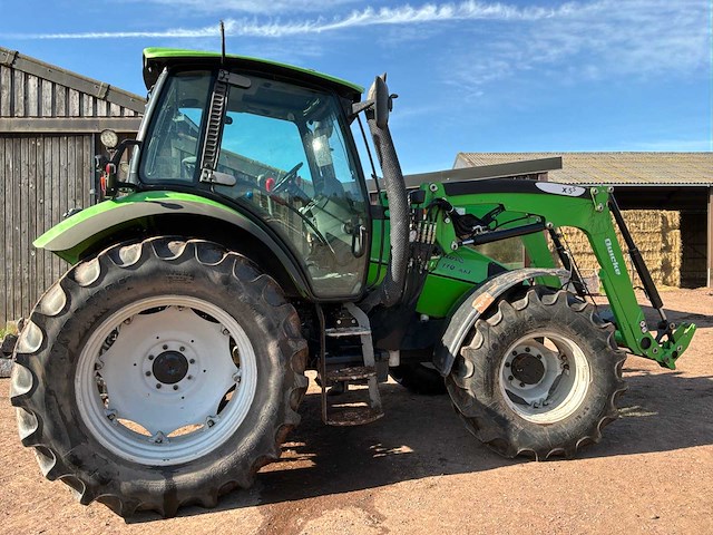 2003 deutz agrotron 106 mk3 4wd landbouwtractor - afbeelding 1 van  18
