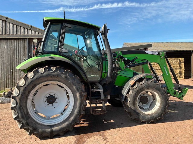 2003 deutz agrotron 106 mk3 4wd landbouwtractor - afbeelding 11 van  18