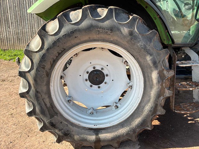 2003 deutz agrotron 106 mk3 4wd landbouwtractor - afbeelding 14 van  18