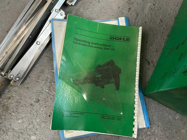 2003 dohle 2000 cs kunststof las extruder - afbeelding 5 van  7