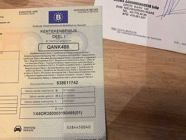 2003 drowa dr3500 aanhangwagen - afbeelding 25 van  31