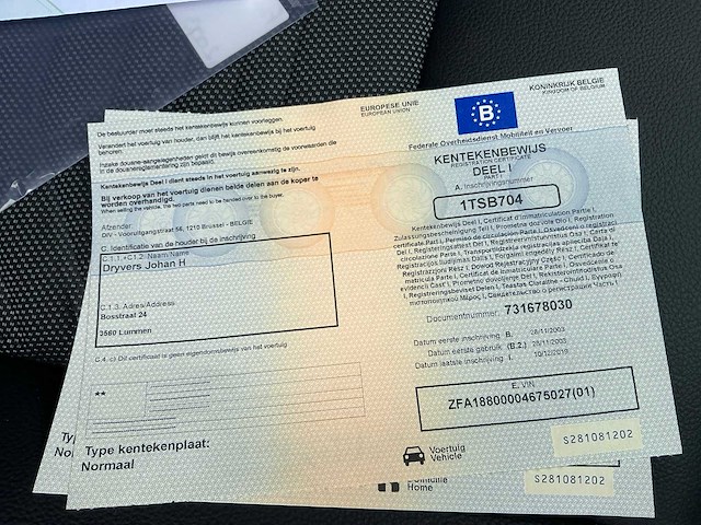 2003 fiat punto - afbeelding 9 van  19