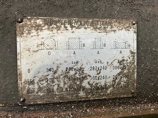 2003 fmb major verticale bandzaagmachine - afbeelding 10 van  10