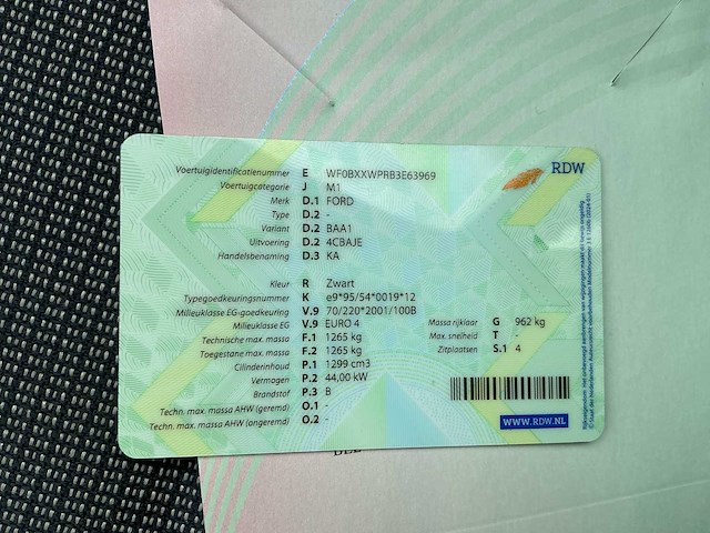 2003 ford ka personenauto - afbeelding 16 van  19