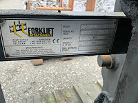 2003 forklift attachment a-igss 2510 vorkenbord - afbeelding 8 van  8
