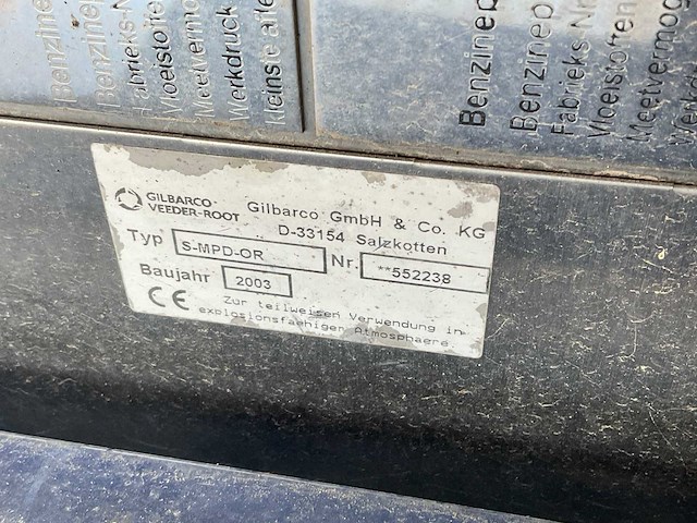 2003 gilbarco veeder-root s-mpd-or tankpomp - afbeelding 5 van  13