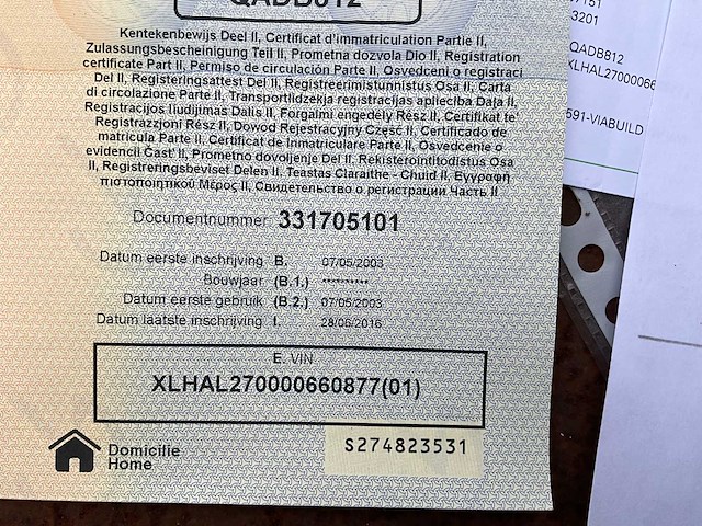 2003 hapert aanhangwagen - afbeelding 6 van  12