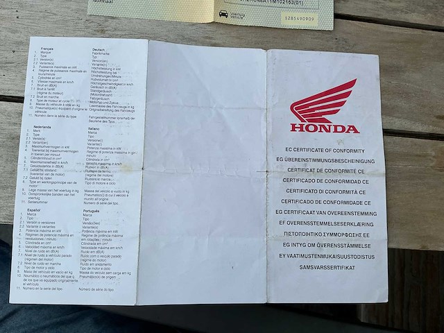 2003 honda black widow rc48 motorfiets - afbeelding 21 van  31