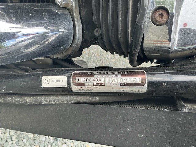 2003 honda black widow rc48 motorfiets - afbeelding 31 van  31