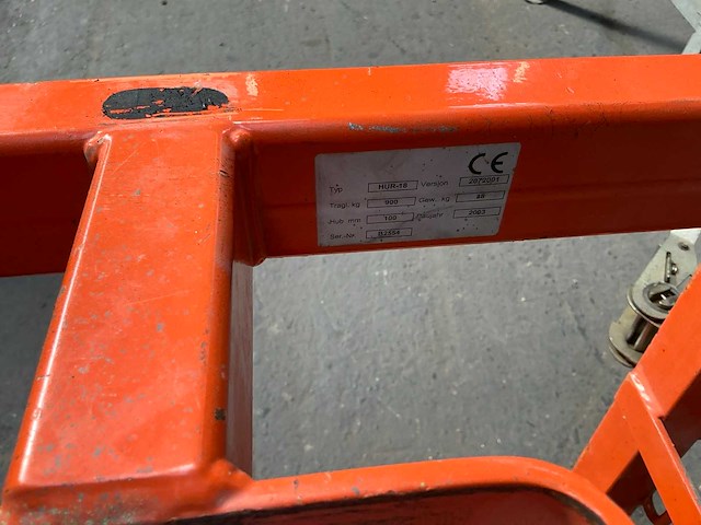 2003 hur-18 hand hydraulische heftransporter - afbeelding 7 van  7