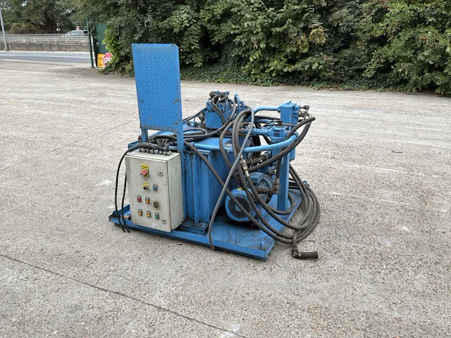 2003 hydrosystems trekbank 12,5 ton hydraulische unit +2 hydraulische cilinders - afbeelding 1 van  36