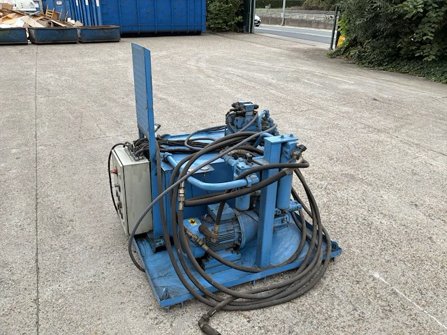 2003 hydrosystems trekbank 12,5 ton hydraulische unit +2 hydraulische cilinders - afbeelding 35 van  36