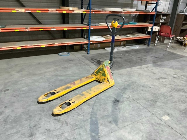 2003 jungheinrich al2200 hand hydraulische palletwagen - afbeelding 1 van  4