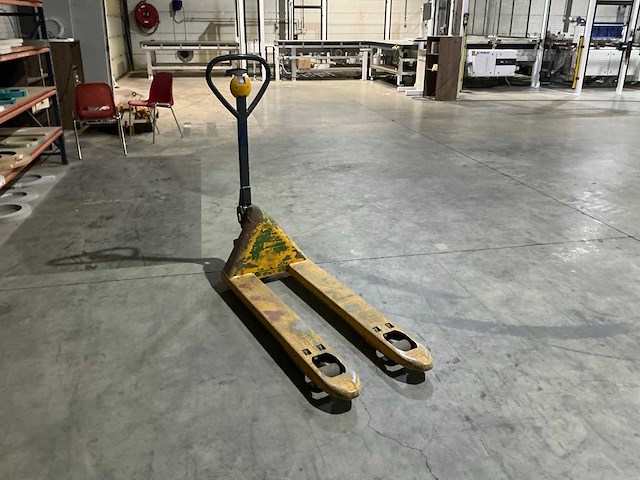 2003 jungheinrich al2200 hand hydraulische palletwagen - afbeelding 3 van  4