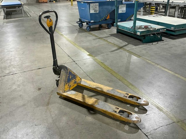 2003 jungheinrich al2200 hand hydraulische palletwagen - afbeelding 1 van  4