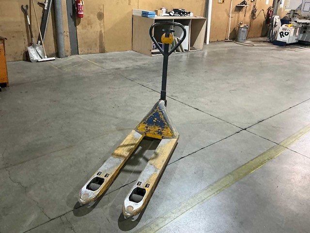 2003 jungheinrich al2200 hand hydraulische palletwagen - afbeelding 2 van  4