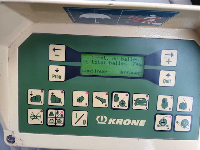 2003 krone combi pack 1250 multi-cut multi-ball press - afbeelding 4 van  8