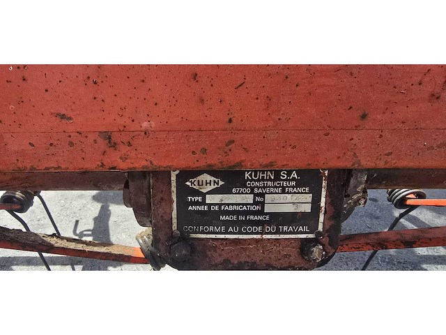 2003 kuhn gf 8501 mh digidrive gietmachine - afbeelding 2 van  10