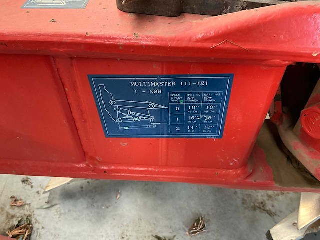 2003 kühn mm 121 4et 5 scharen ploeg - afbeelding 11 van  12