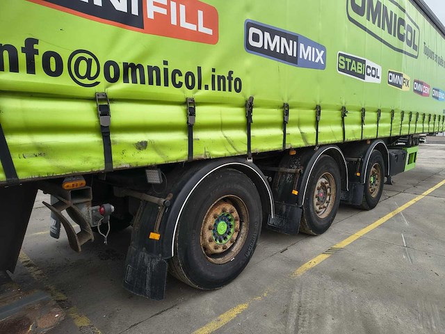 2003 kwb p-393-sti-h schuifzeil oplegger - mtm 39t - afbeelding 1 van  31