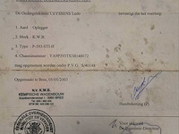 2003 kwb p-393-sti-h schuifzeil oplegger - mtm 39t - afbeelding 12 van  31