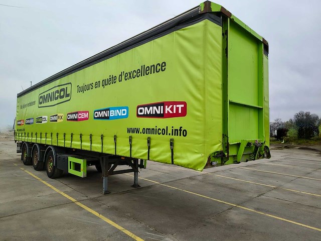 2003 kwb p-393-sti-h schuifzeil oplegger - mtm 39t - afbeelding 18 van  31