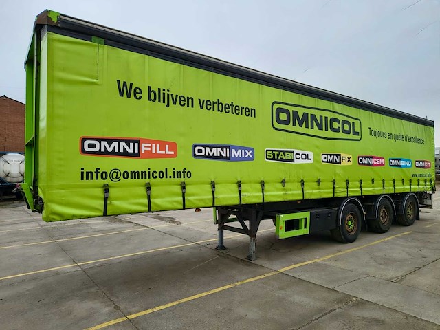 2003 kwb p-393-sti-h schuifzeil oplegger - mtm 39t - afbeelding 23 van  31