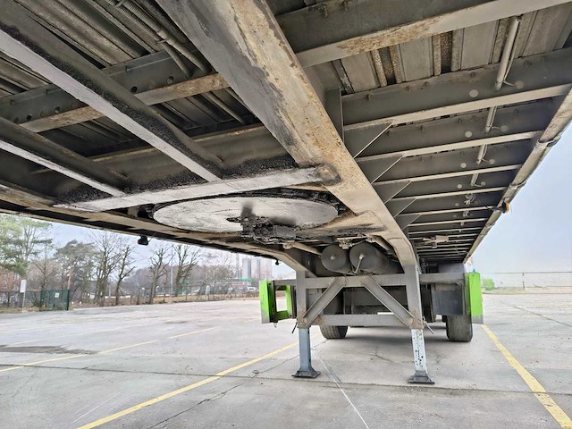 2003 kwb p-393-sti-h schuifzeil oplegger - mtm 39t - afbeelding 1 van  14