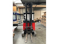 2003 linde r14 reach truck - afbeelding 9 van  16