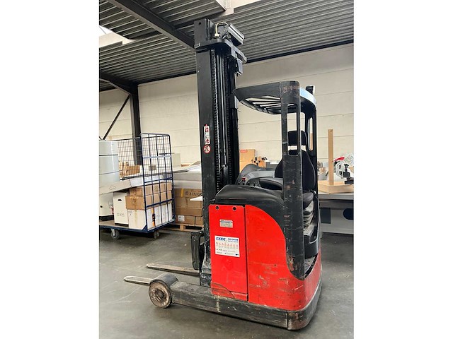 2003 linde r14 reach truck - afbeelding 11 van  16