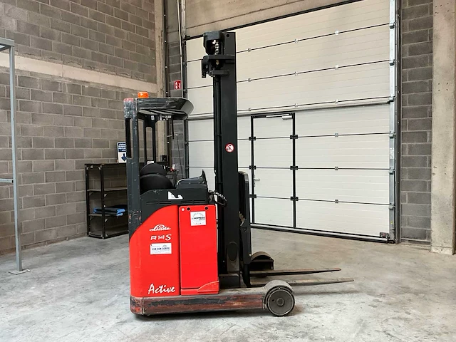 2003 linde r14s active reach truck - afbeelding 15 van  21