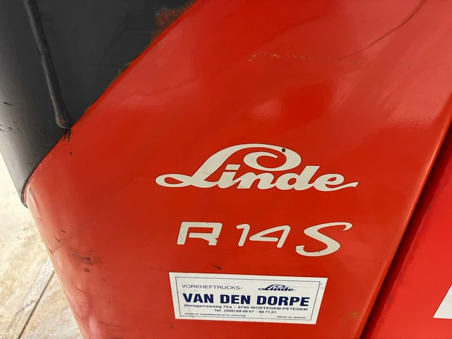 2003 linde r14s vorkheftruck 1400kg - functioneel - afbeelding 21 van  31