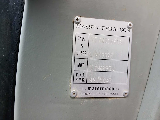 2003 massey ferguson - 6290 - afbeelding 15 van  37