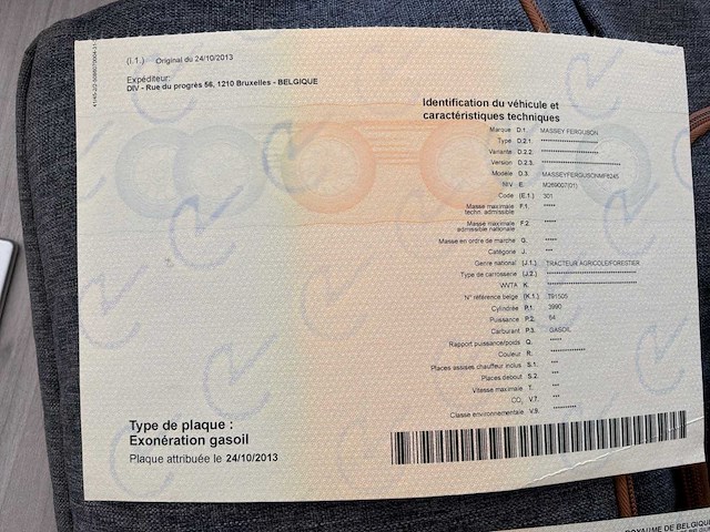2003 massey-ferguson 6245 4wd landbouwtractor met vermogensregeling - afbeelding 24 van  30