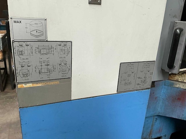 2003 mazak variaxis 500-5x 5-assige cnc verticaal bewerkingscentrum - afbeelding 5 van  6