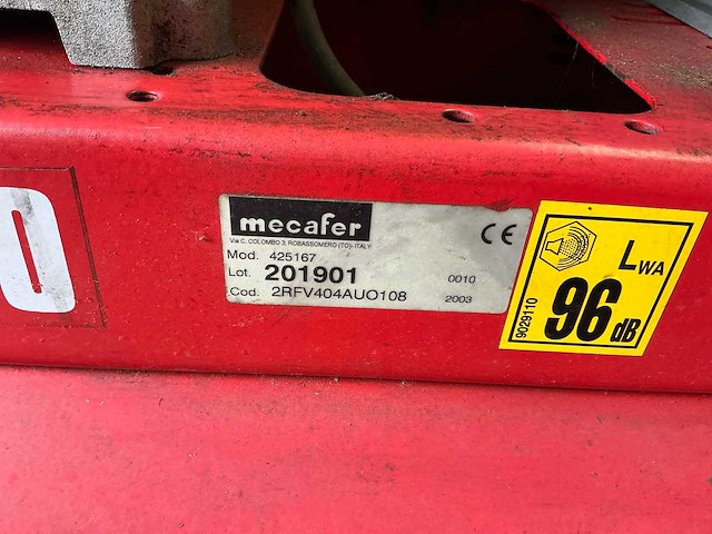 2003 mecafer luchtcompressor - afbeelding 4 van  7