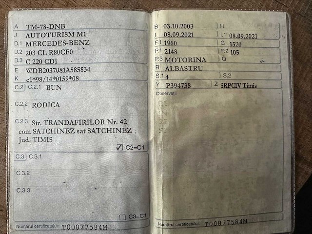 2003 mercedes-benz c220 cdi automaat - afbeelding 5 van  12