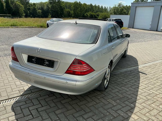 2003 mercedes-benz s 430 v8 designo personenauto - afbeelding 7 van  8