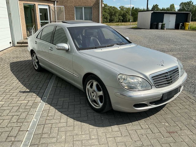 2003 mercedes-benz s 430 v8 designo personenauto - afbeelding 8 van  8
