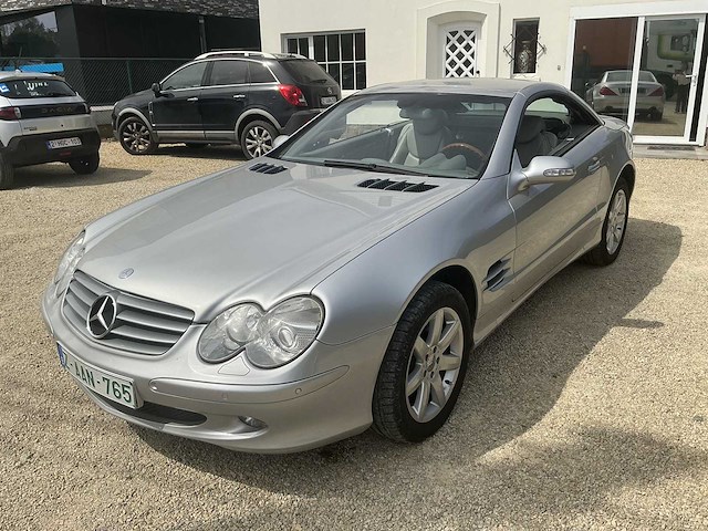 2003 mercedes-benz sl350 roadster personenauto - afbeelding 1 van  55