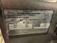 2003 mettler-toledo garvens s3 weegschaal - afbeelding 5 van  6