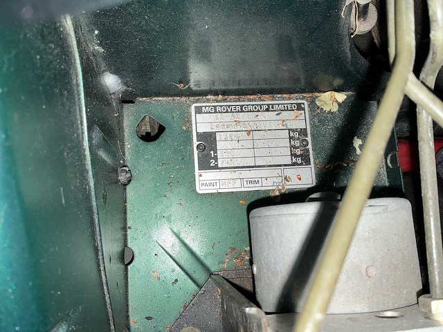 2003 mg tf135 personenauto - afbeelding 19 van  32
