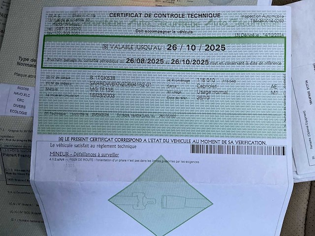 2003 mg tf135 personenauto - afbeelding 25 van  32