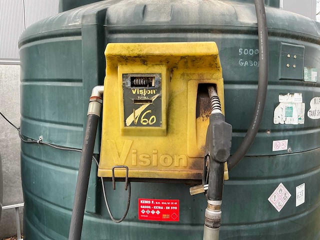 2003 m.i.p. 5000l verticale mazouttank - afbeelding 4 van  7
