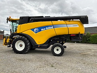 2003 new holland cx820 maaidorser met maaibord en kar - afbeelding 2 van  21