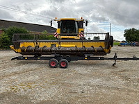 2003 new holland cx820 maaidorser met maaibord en kar - afbeelding 15 van  21