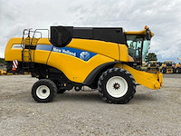 2003 new holland cx820 maaidorser met maaibord en kar - afbeelding 19 van  21