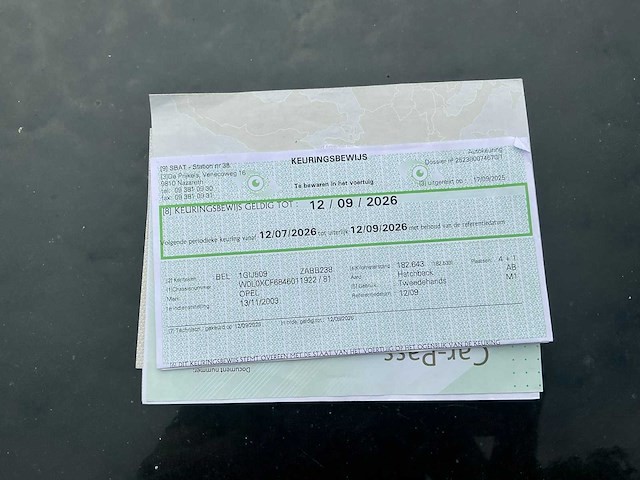2003 opel corsa - afbeelding 13 van  17