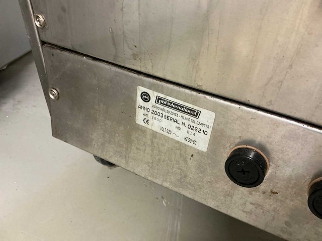 2003 pbi alfa-junior autoclave - afbeelding 7 van  7