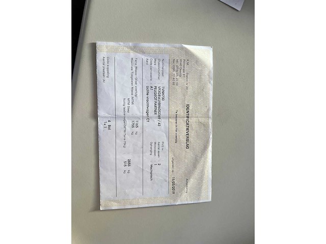 2003 peugeot partner - afbeelding 3 van  12